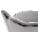 Стул барный HALMAR H106 серый/черный/золотой